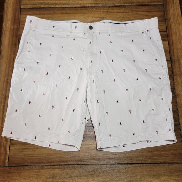 The Foundry Khaki Shorts w/ Sailboats - Size 50 - Picture 1 of 4